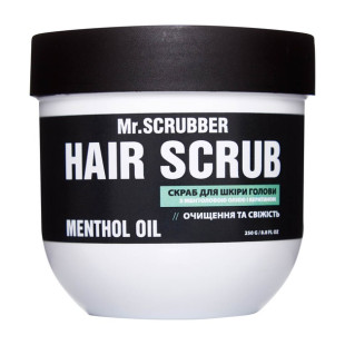 Скраб для кожи головы и волос с ментоловым маслом и кератином Mr.Scrubber Hair Scrub Menthol Oi